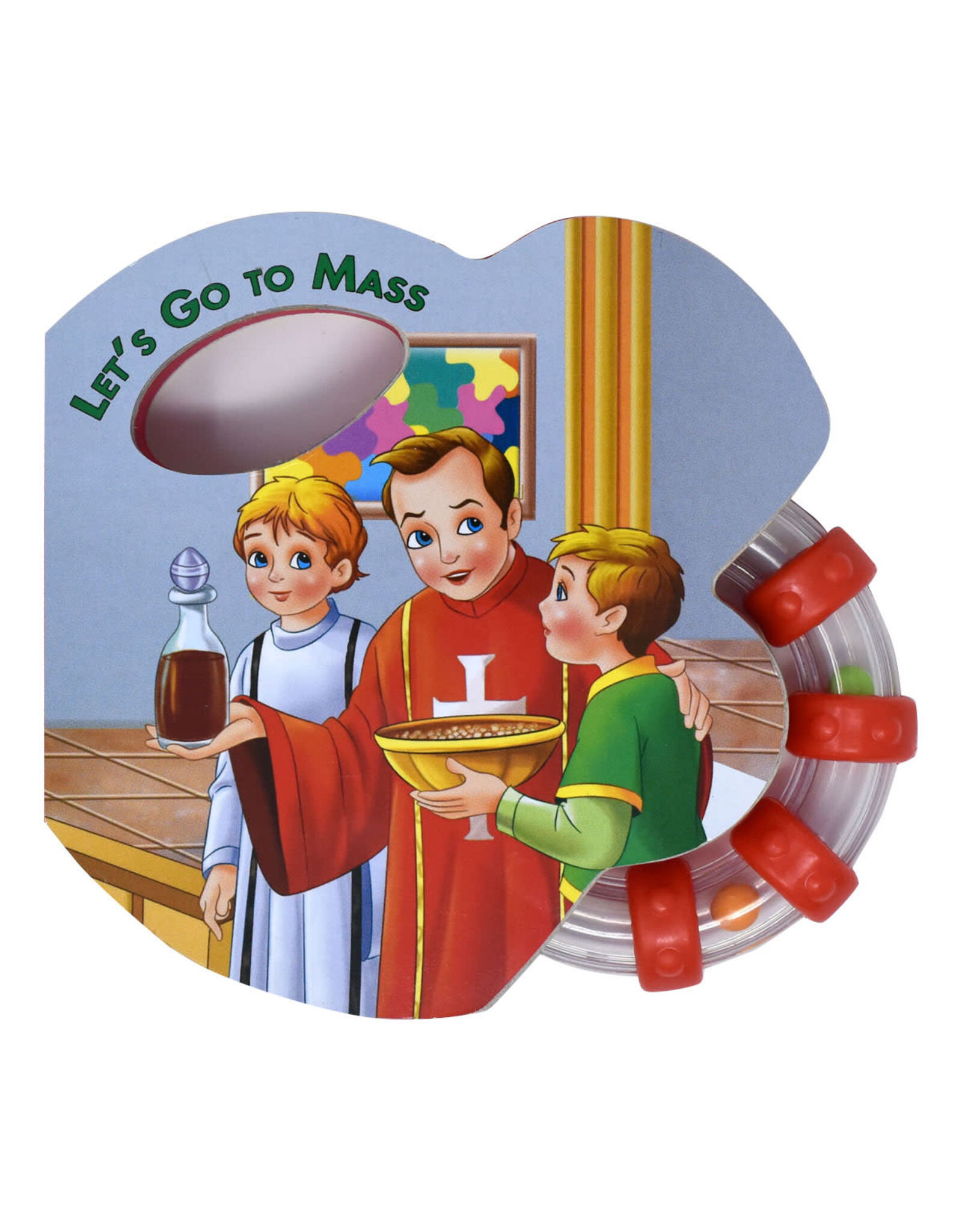 Catholic Book Publishing Let's Go To Mass (Rattle Book)