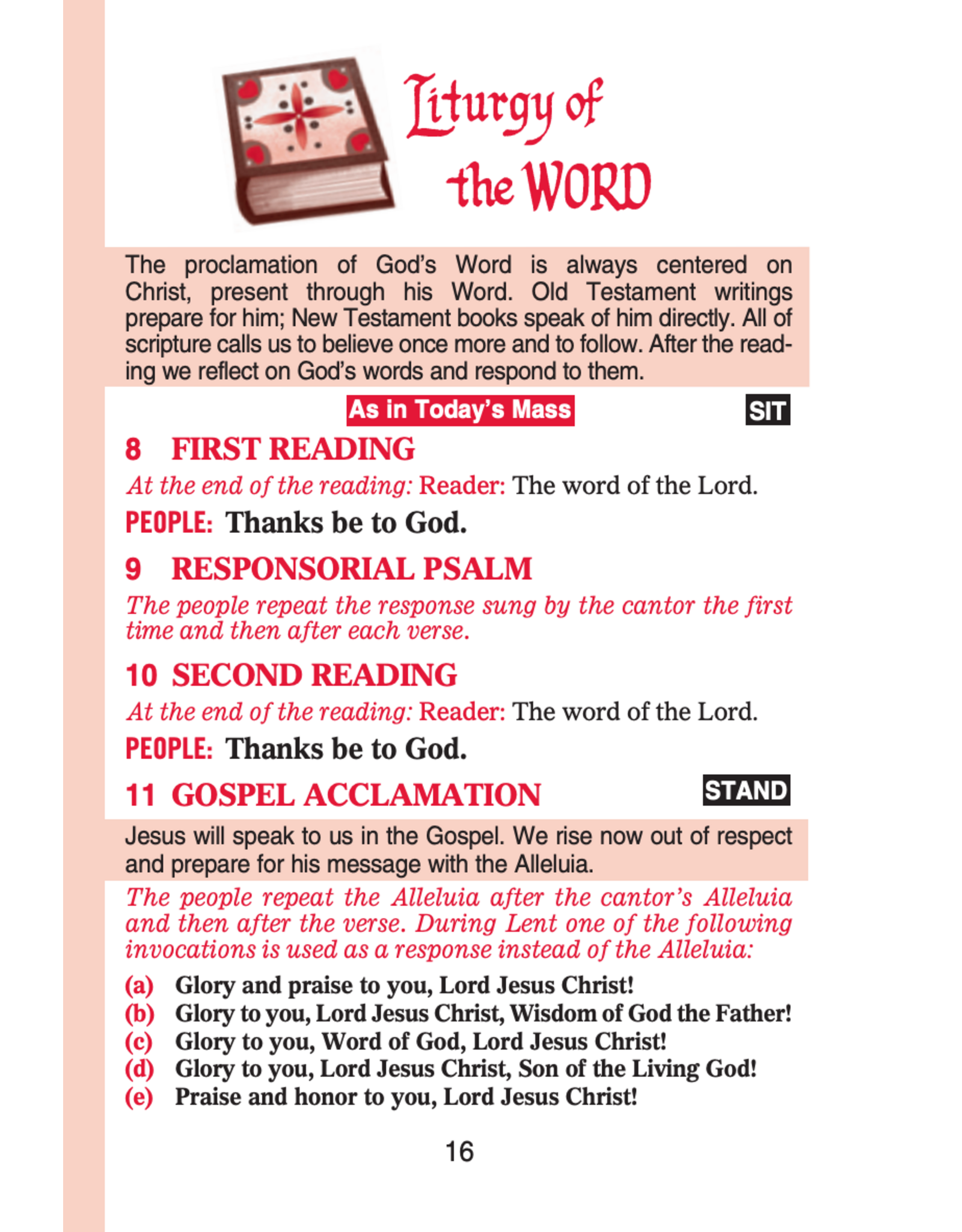 Catholic Book Publishing St. Joseph Sunday Missal-Red Flex Cover