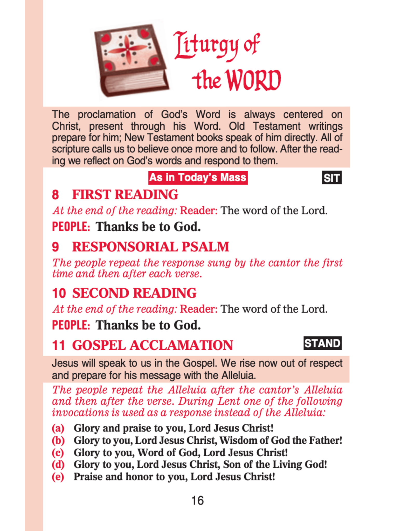 Catholic Book Publishing St. Joseph Sunday Missal, Leather Zip
