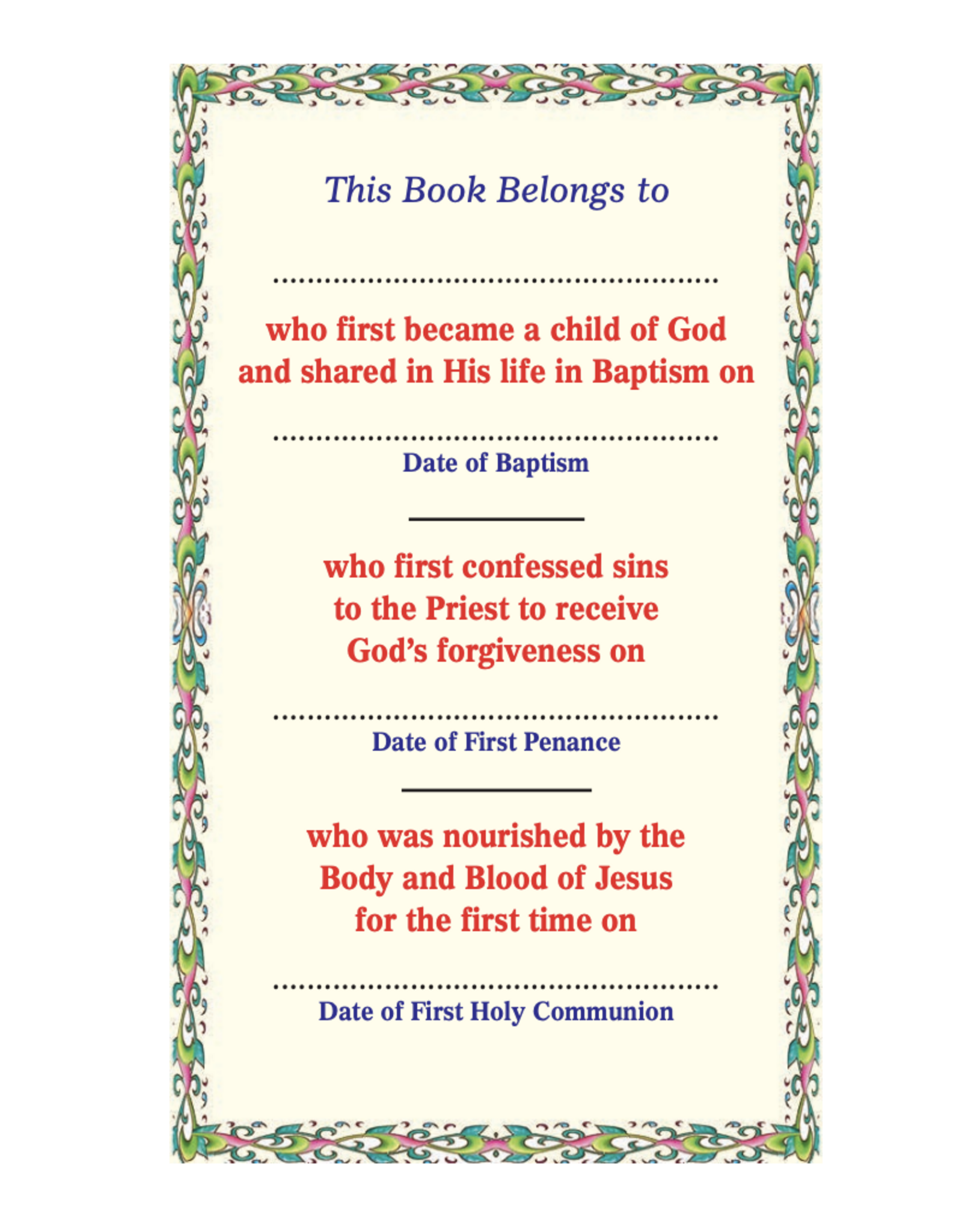 Catholic Book Publishing Saint Joseph Children's Missal-Black or White