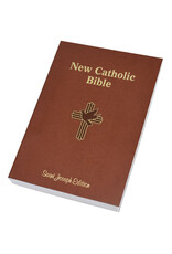 Catholic Book Publishing NCB (New Catholic Bible), Large Type - Brown Flex