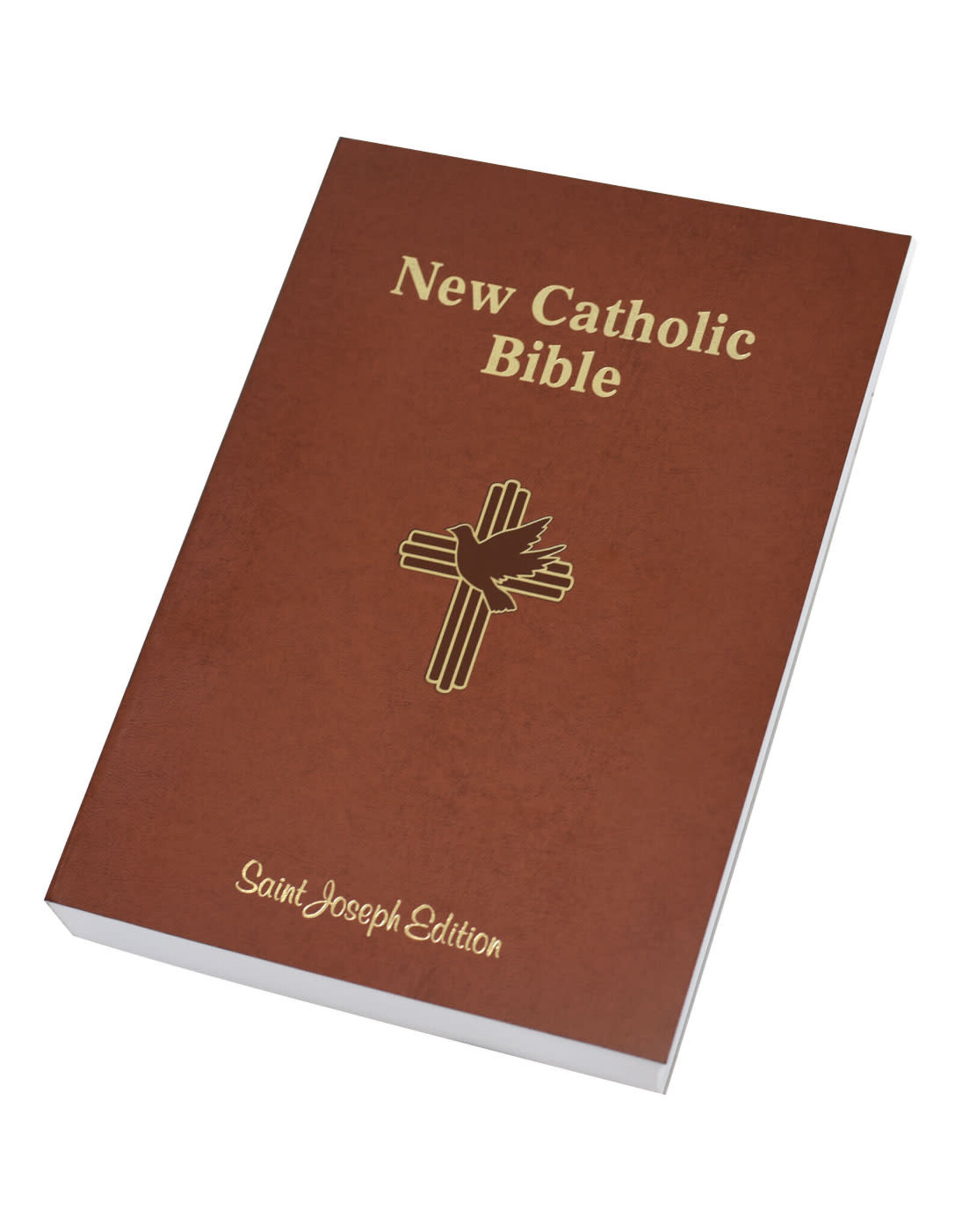 Catholic Book Publishing NCB (New Catholic Bible), Large Type - Brown Flex