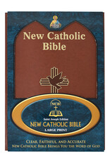 Catholic Book Publishing NCB (New Catholic Bible), Large Type - Brown Flex