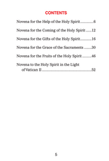 Catholic Book Publishing Favorite Novenas to the Holy Spirit