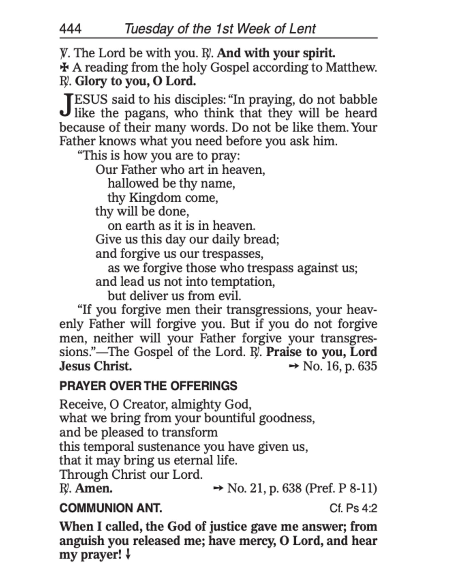 Catholic Book Publishing St. Joseph Weekday Missal (Vol. I/Advent to Pentecost)