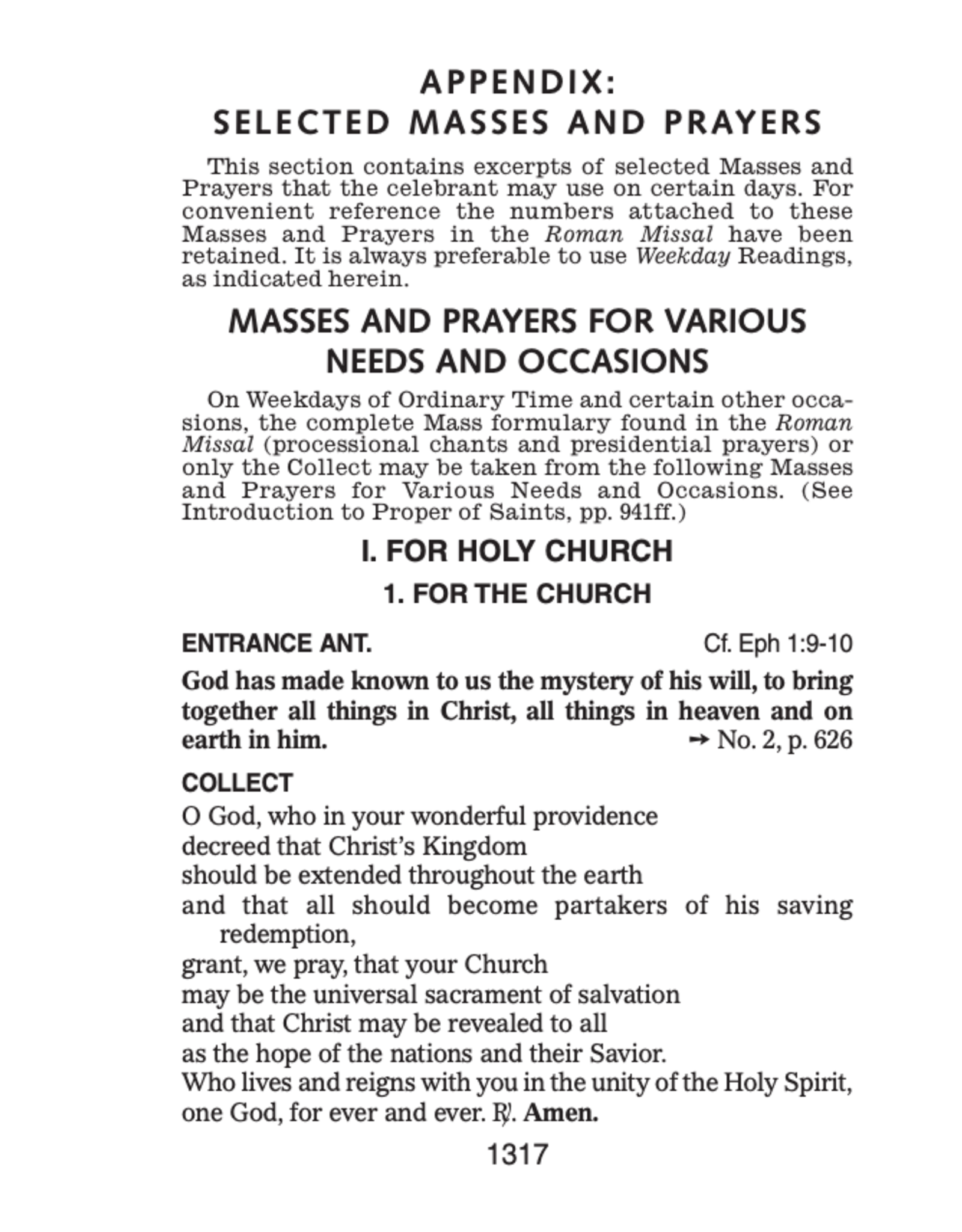 Catholic Book Publishing Weekday Missal (Vol. I/Zipper)