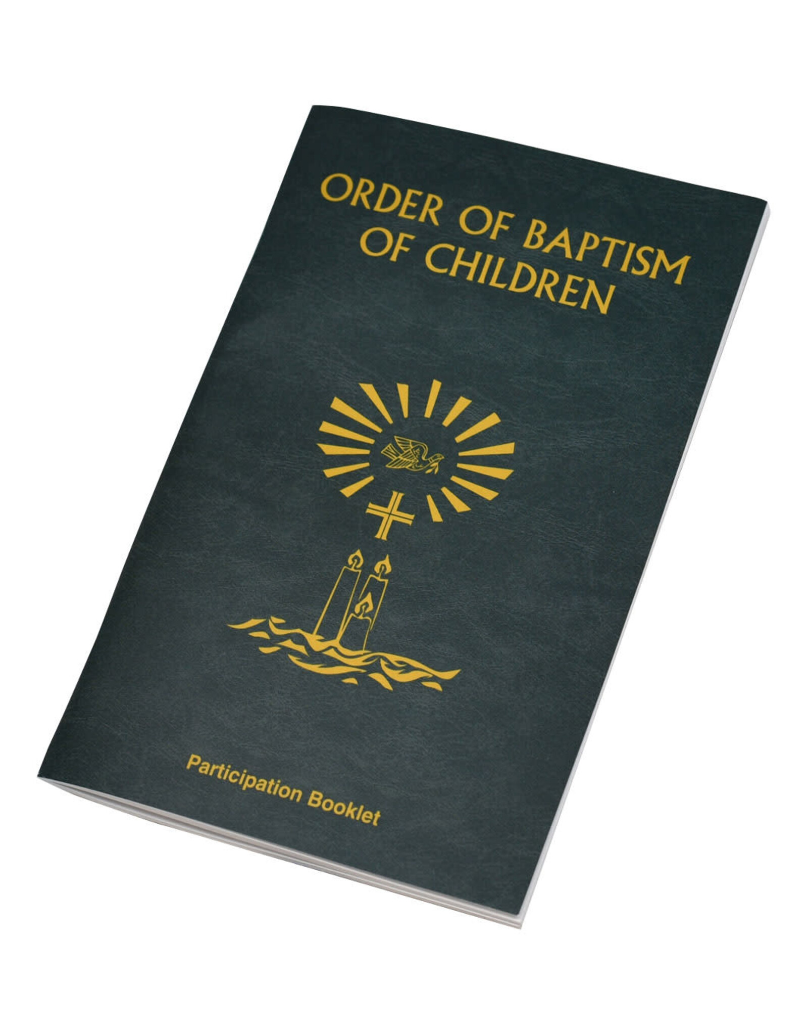 Catholic Book Publishing Order of Baptism of Children (Participation Booklet)