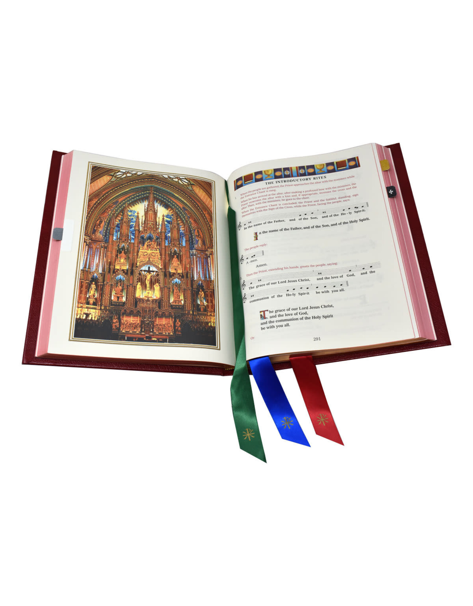 Catholic Book Publishing Excerpts from the Roman Missal: Deluxe Genuine Leather Edition
