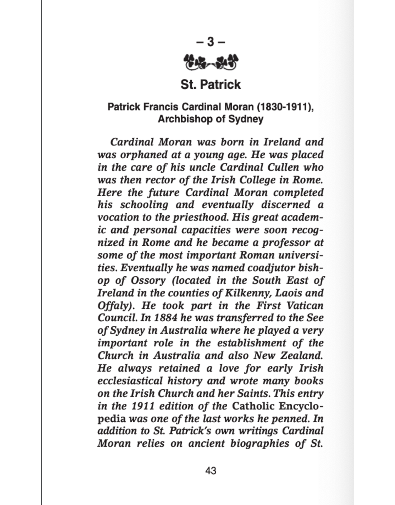 Catholic Book Publishing St. Patrick: His Confession And Other Works