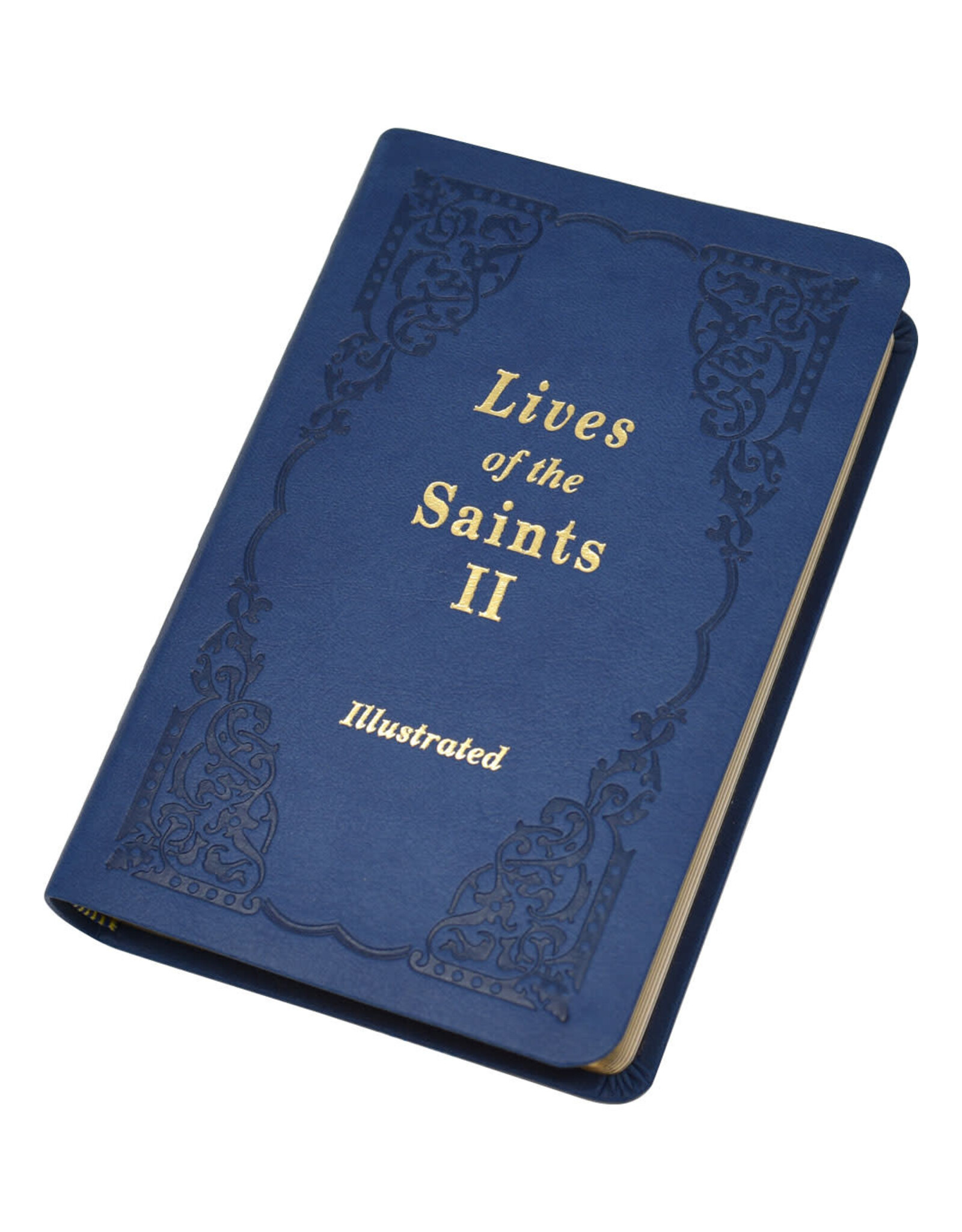 Catholic Book Publishing Lives of the Saints II Blue Dura-Lux