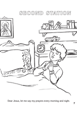 Catholic Book Publishing Stations of the Cross Coloring Book