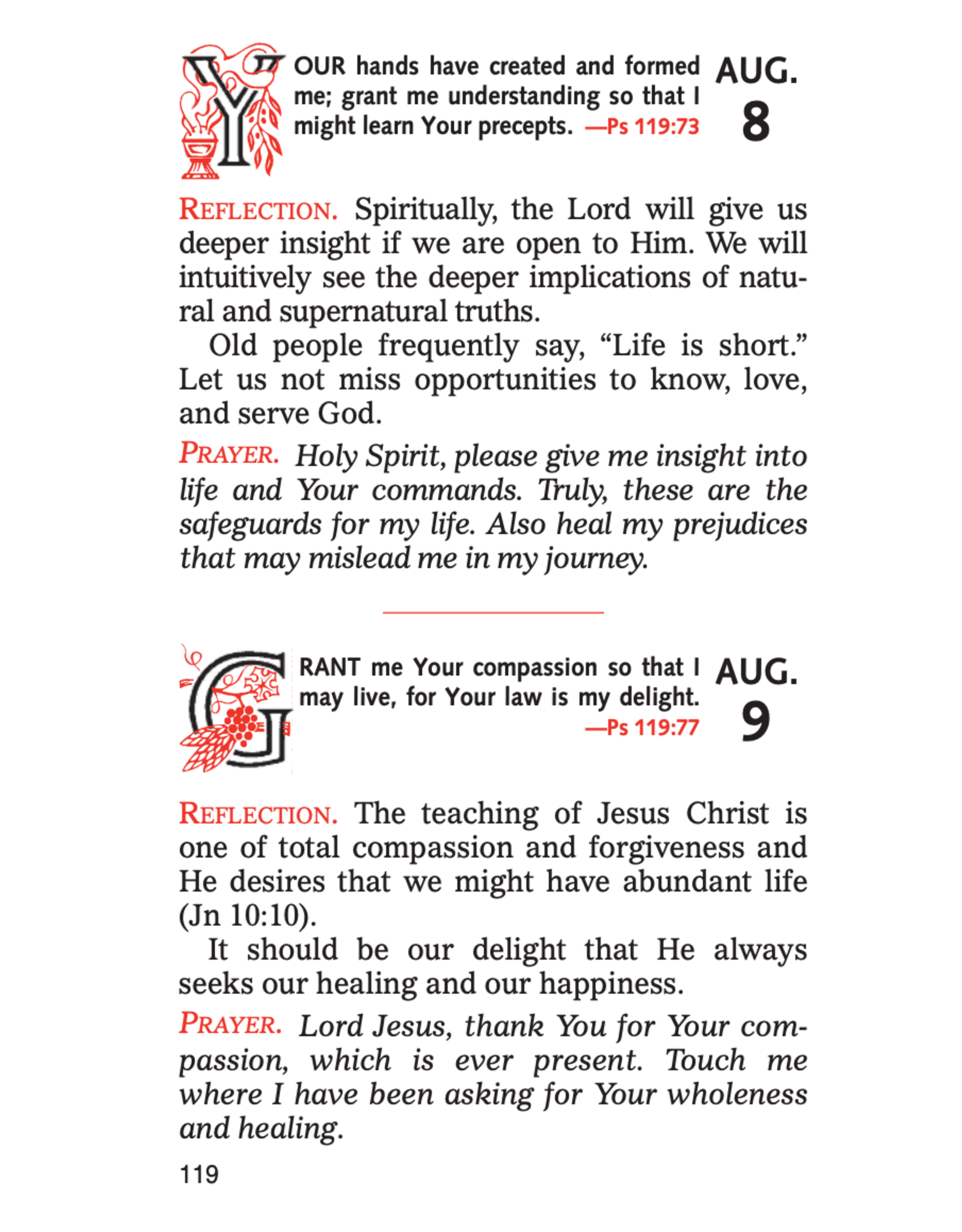 Catholic Book Publishing Healing Prayers For Every Day