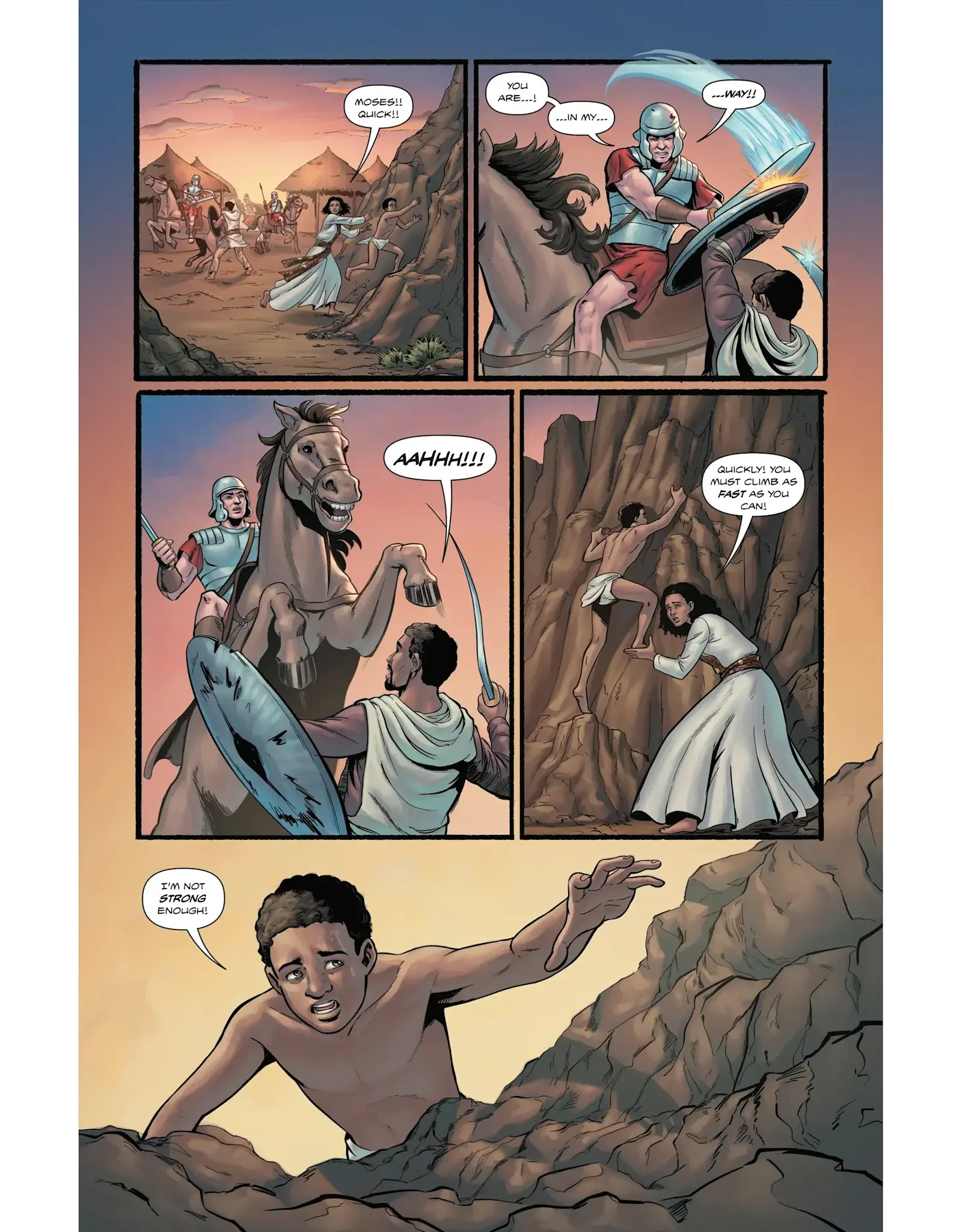 Voyage Comics Saint Moses the Strong (Comic)