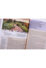 Zondervan NIV Application Bible, Leathersoft, Pink/Gray, Red Letter, Thumb Indexed, Comfort Print
