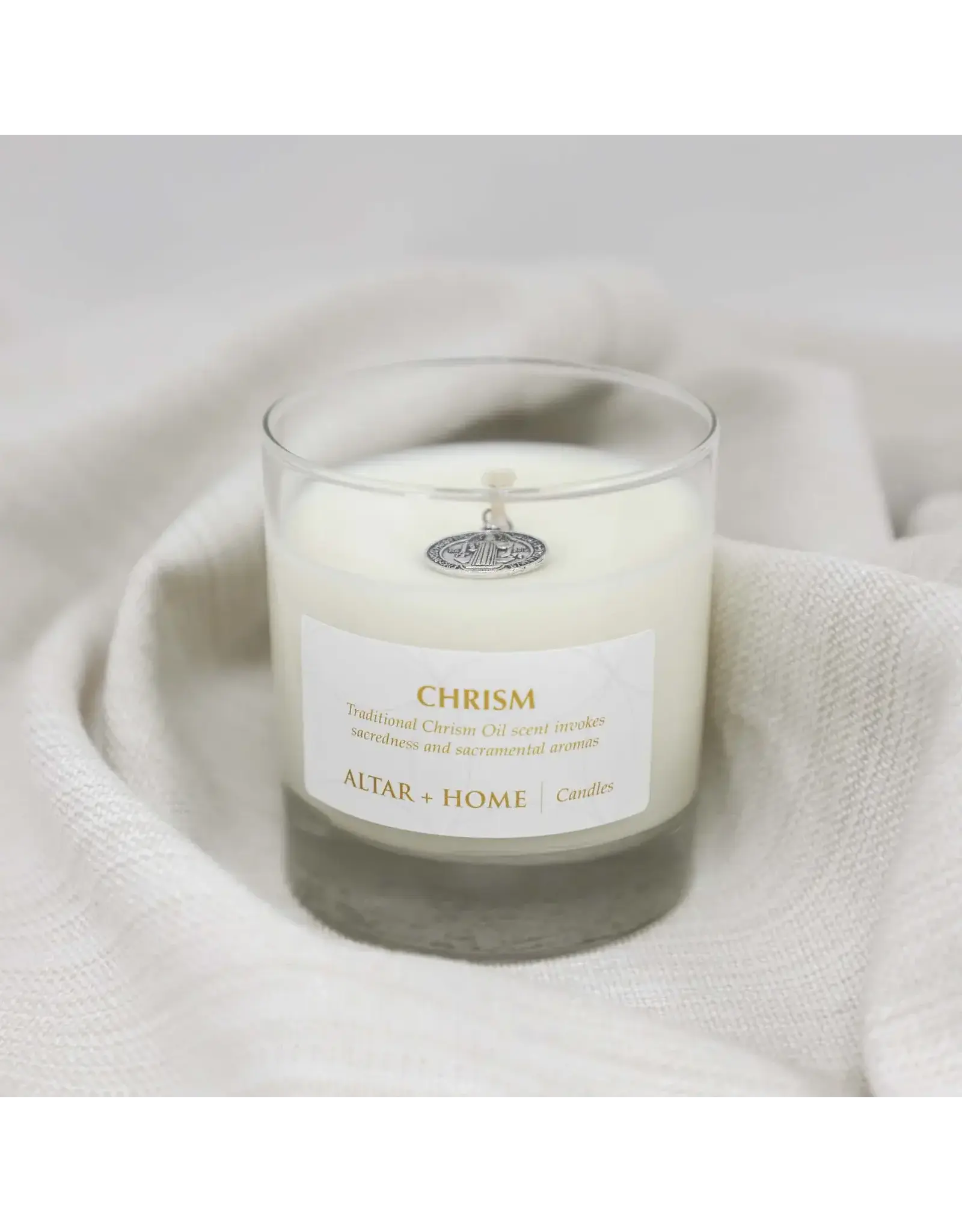 Altar + Home Chrism Candle, 5.5oz