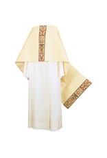 Slabbinck Humeral Veil, Lined, Cream/Red