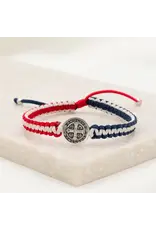 My Saint My Hero Bracelet - Pope Leo XIV Unity Woven America Bracelet