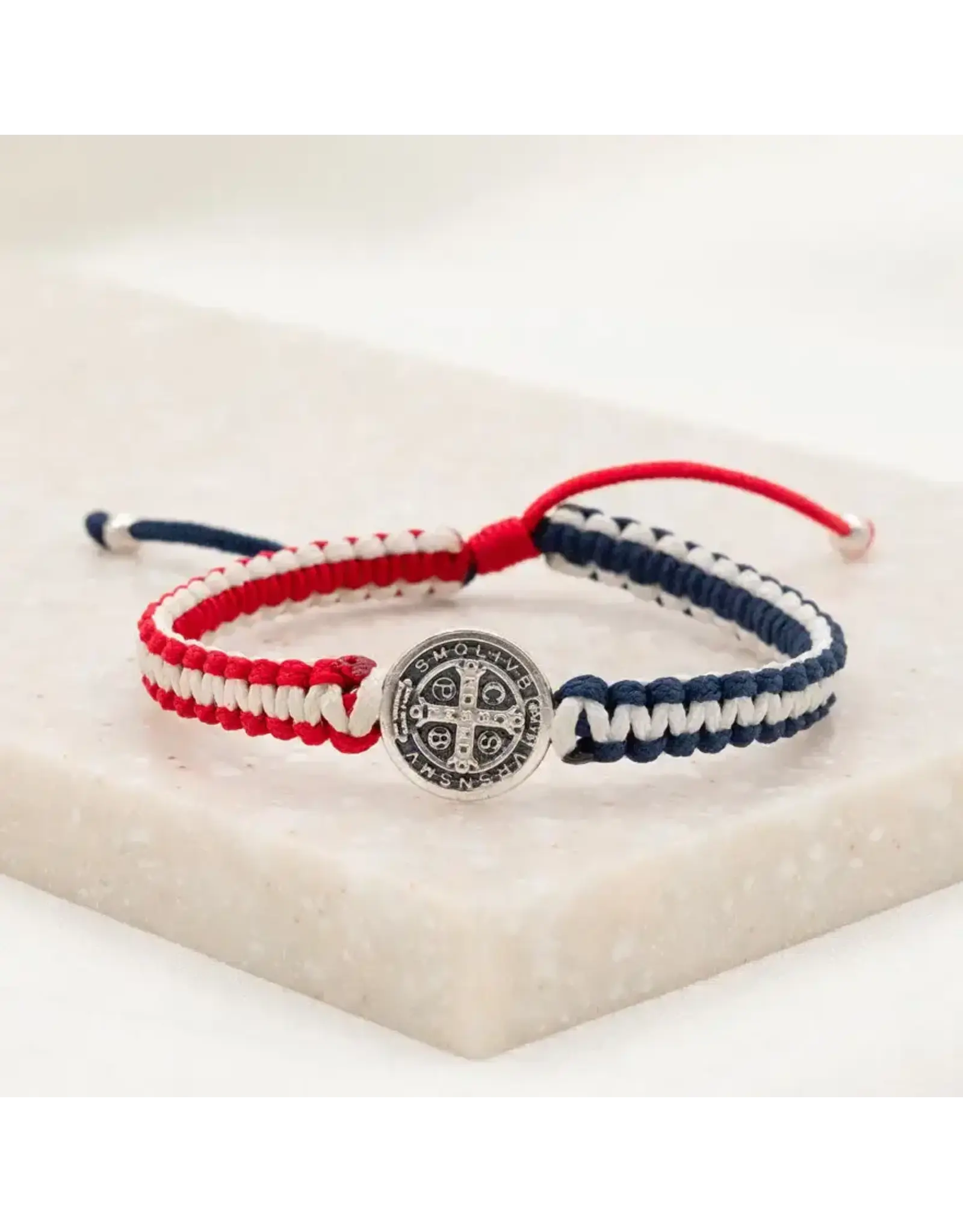 My Saint My Hero Bracelet - Pope Leo XIV Unity Woven America Bracelet