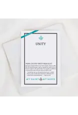 My Saint My Hero Bracelet - Pope Leo XIV Unity Woven America Bracelet