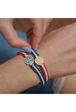 My Saint My Hero Bracelet - Pope Leo XIV Unity Woven America Bracelet