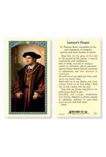 Hirten Holy Card, Laminated - Saint Thomas More, Lawyer's Prayer