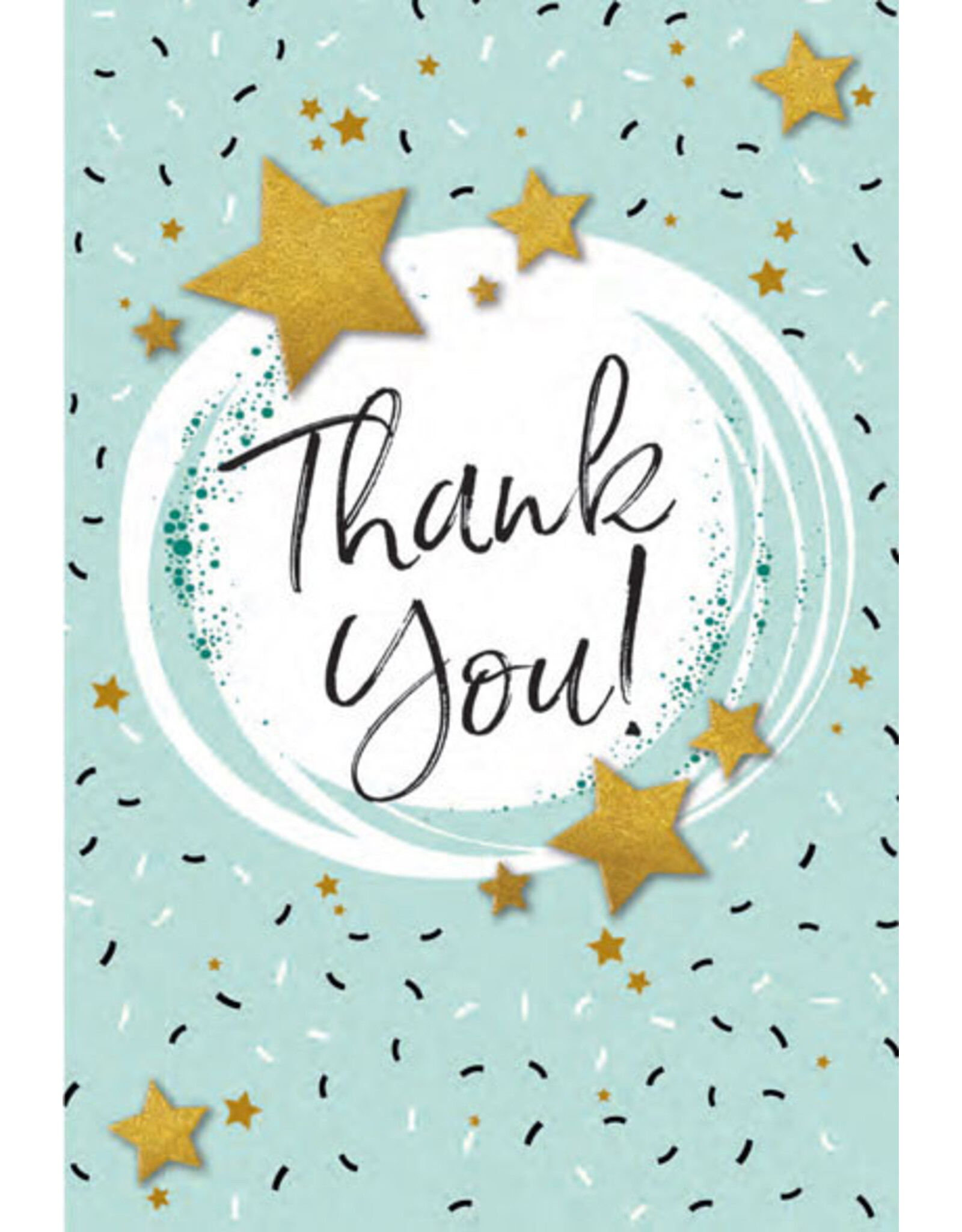 Greetings of Faith Card - Thank You, Stars