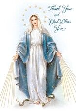 Greetings of Faith Card - Thank You, Our Lady of Grace
