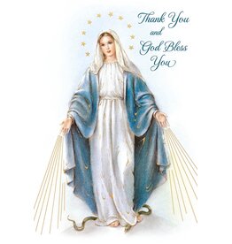 Greetings of Faith Card - Thank You, Our Lady of Grace