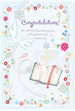 Greetings of Faith Card - Congratulations