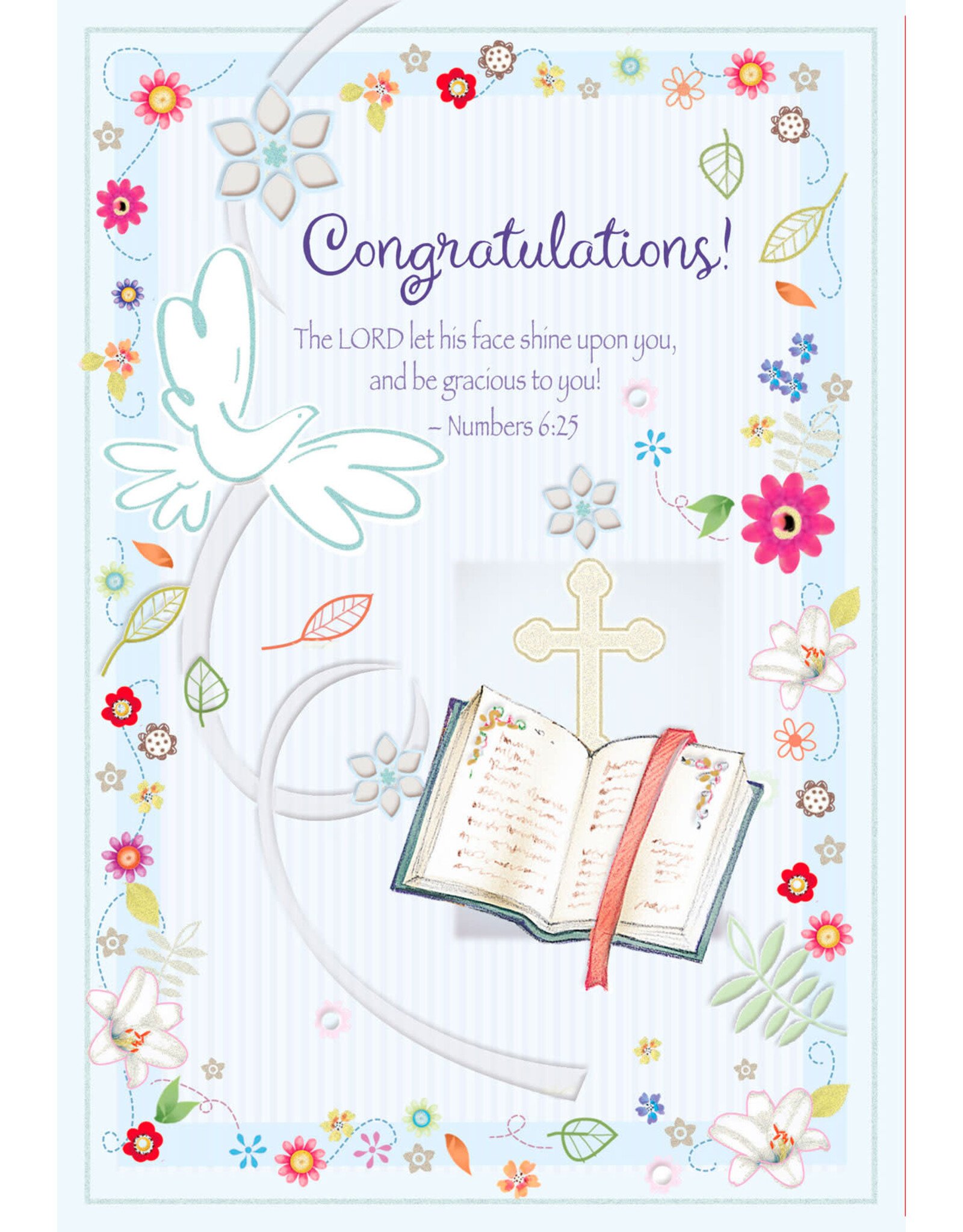 Greetings of Faith Card - Congratulations