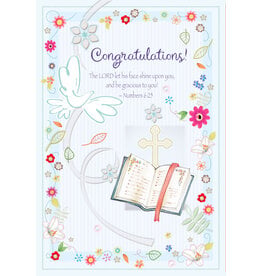 Greetings of Faith Card - Congratulations