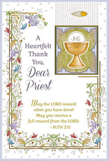 Greetings of Faith Card - Thank You Dear Priest