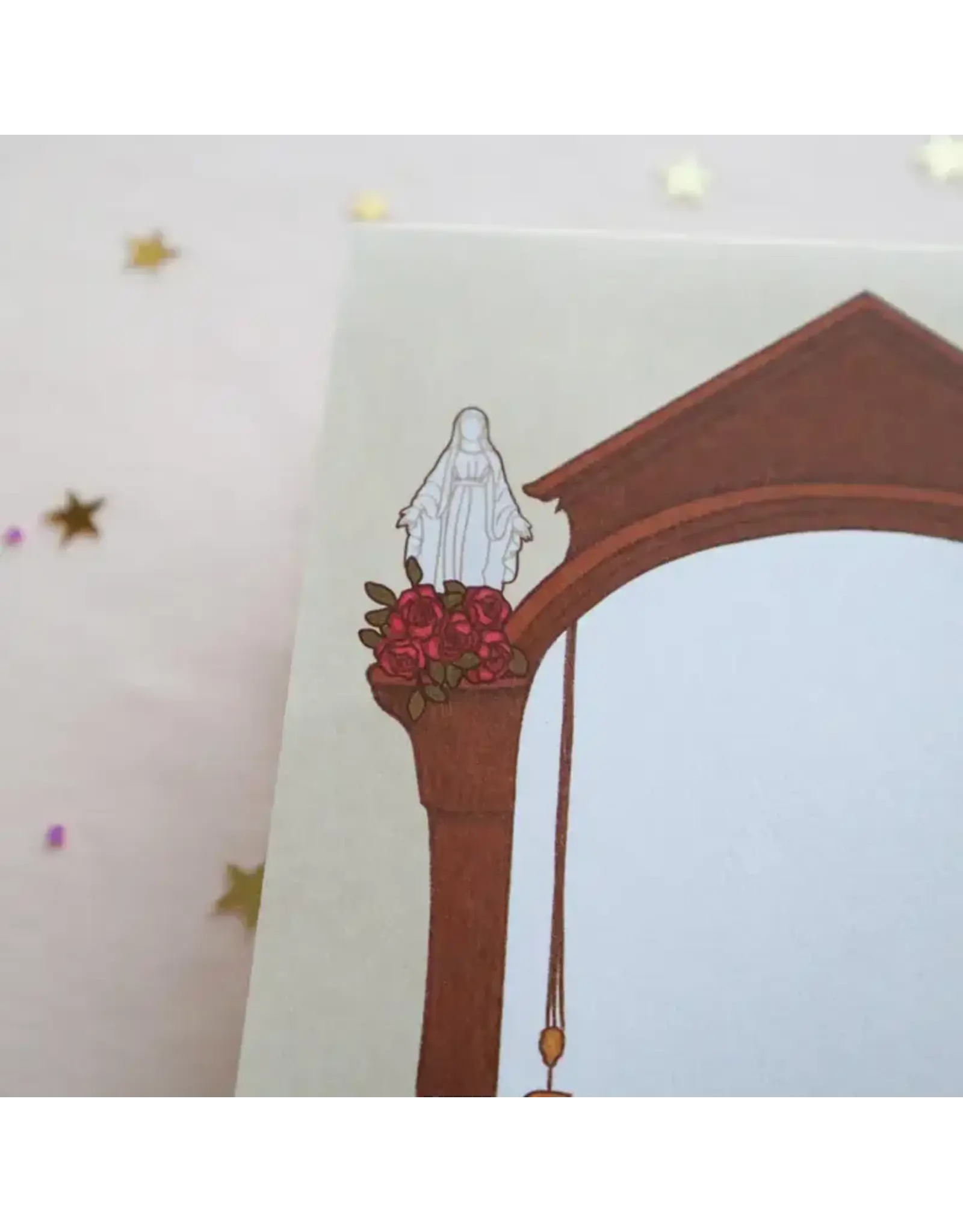 Peony & June Notepad - Adoration Chapel