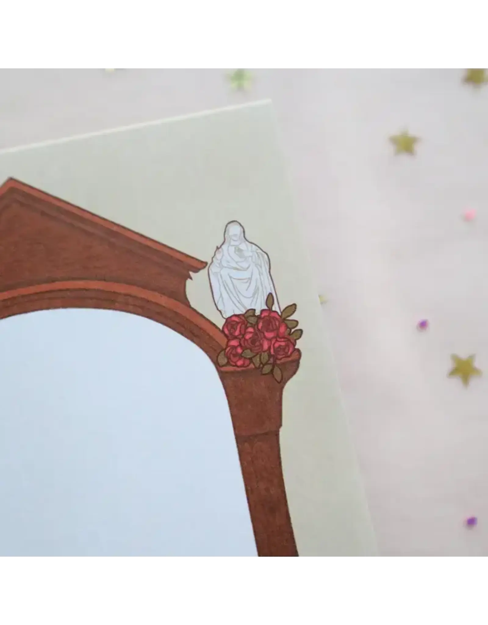 Peony & June Notepad - Adoration Chapel
