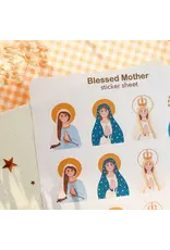 Peony & June Sticker Sheet - Blessed Mother