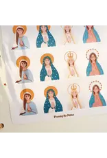 Peony & June Sticker Sheet - Blessed Mother