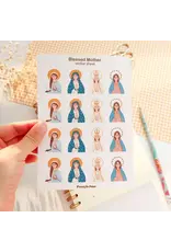 Peony & June Sticker Sheet - Blessed Mother