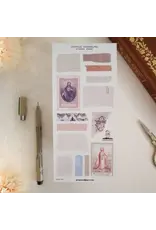 Peony & June Sticker Sheet - Catholic Journaling