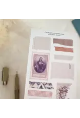 Peony & June Sticker Sheet - Catholic Journaling