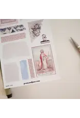 Peony & June Sticker Sheet - Catholic Journaling