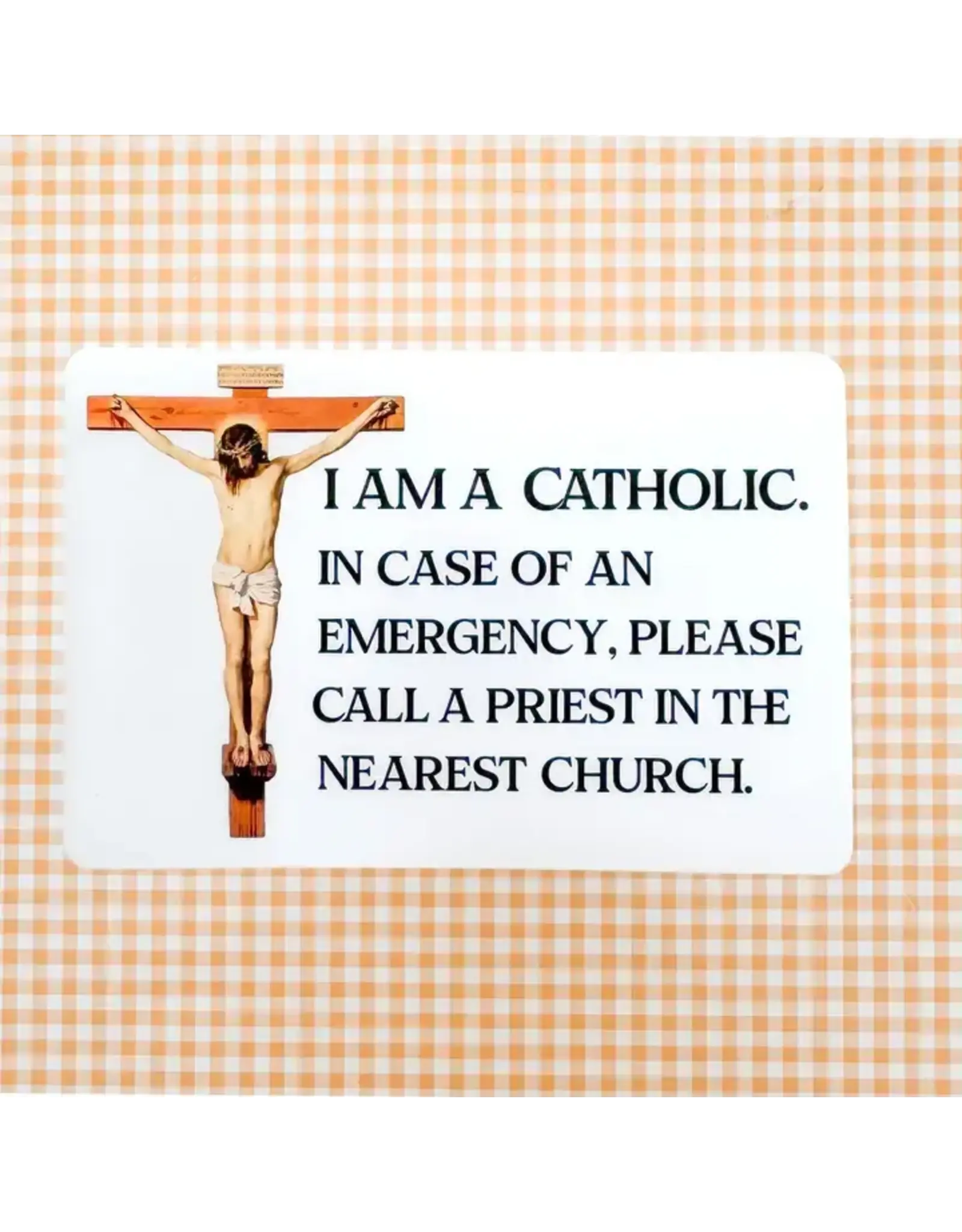 Peony & June Sticker - In Case of an Emergency