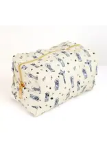 Peony & June Jesus & Saints Quilted Makeup Bag