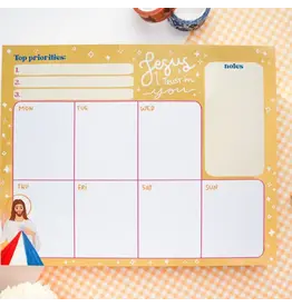 Peony & June Jesus Divine Mercy Weekly Planner