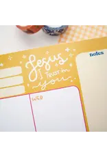 Peony & June Jesus Divine Mercy Weekly Planner