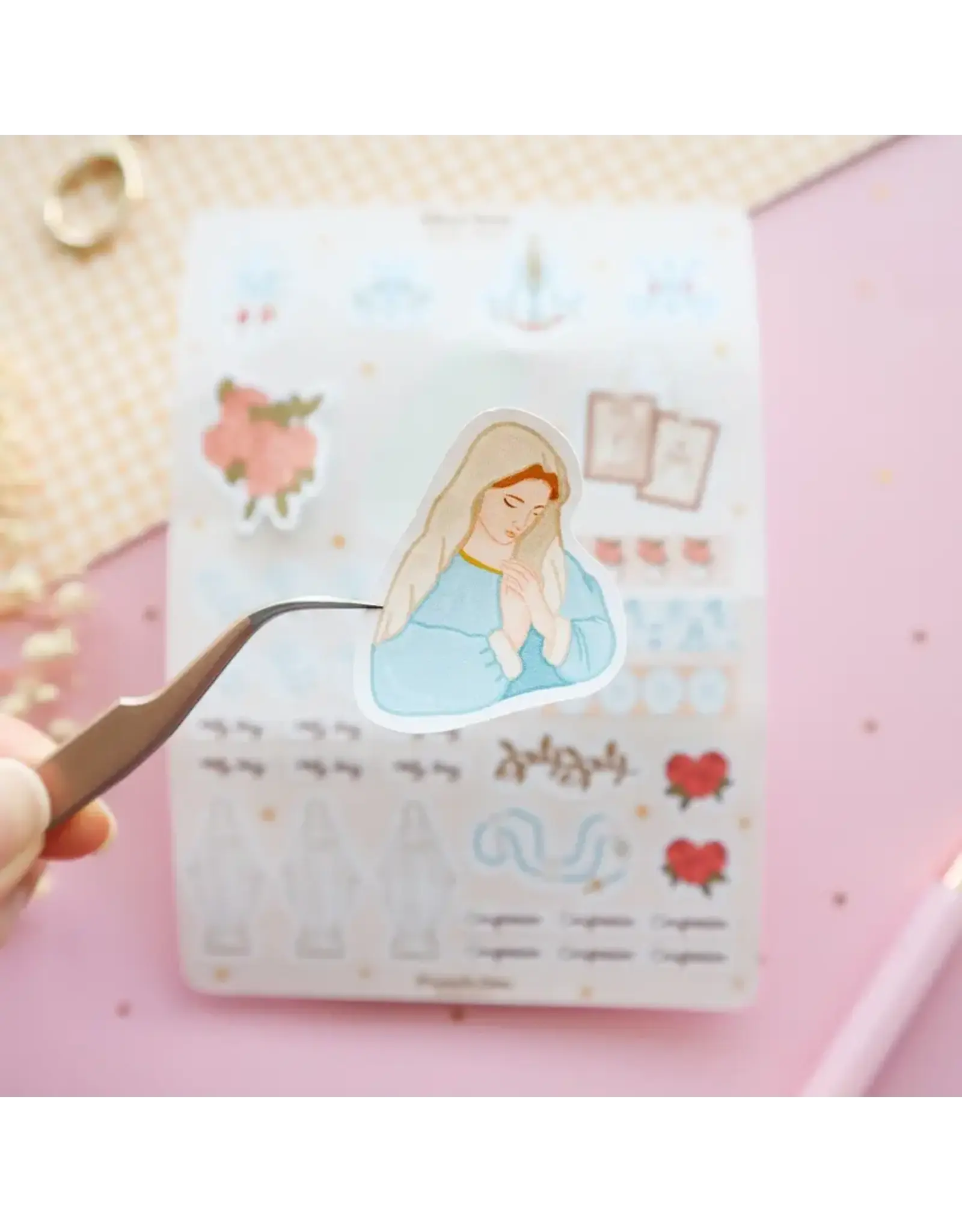 Peony & June Sticker Sheet - Marian