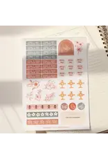 Peony & June Sticker Sheet - Prayer Journal