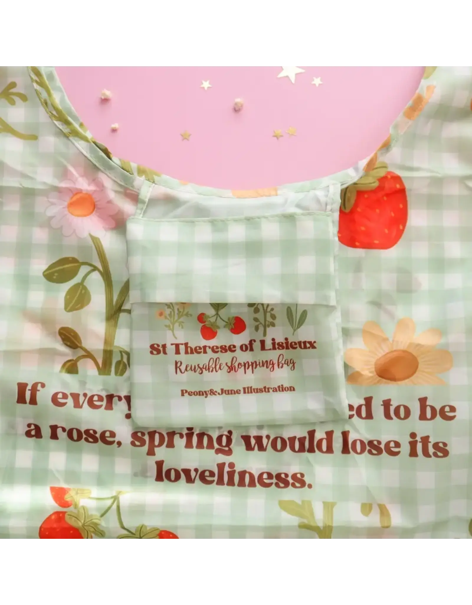Peony & June Reusable Tote - St. Therese