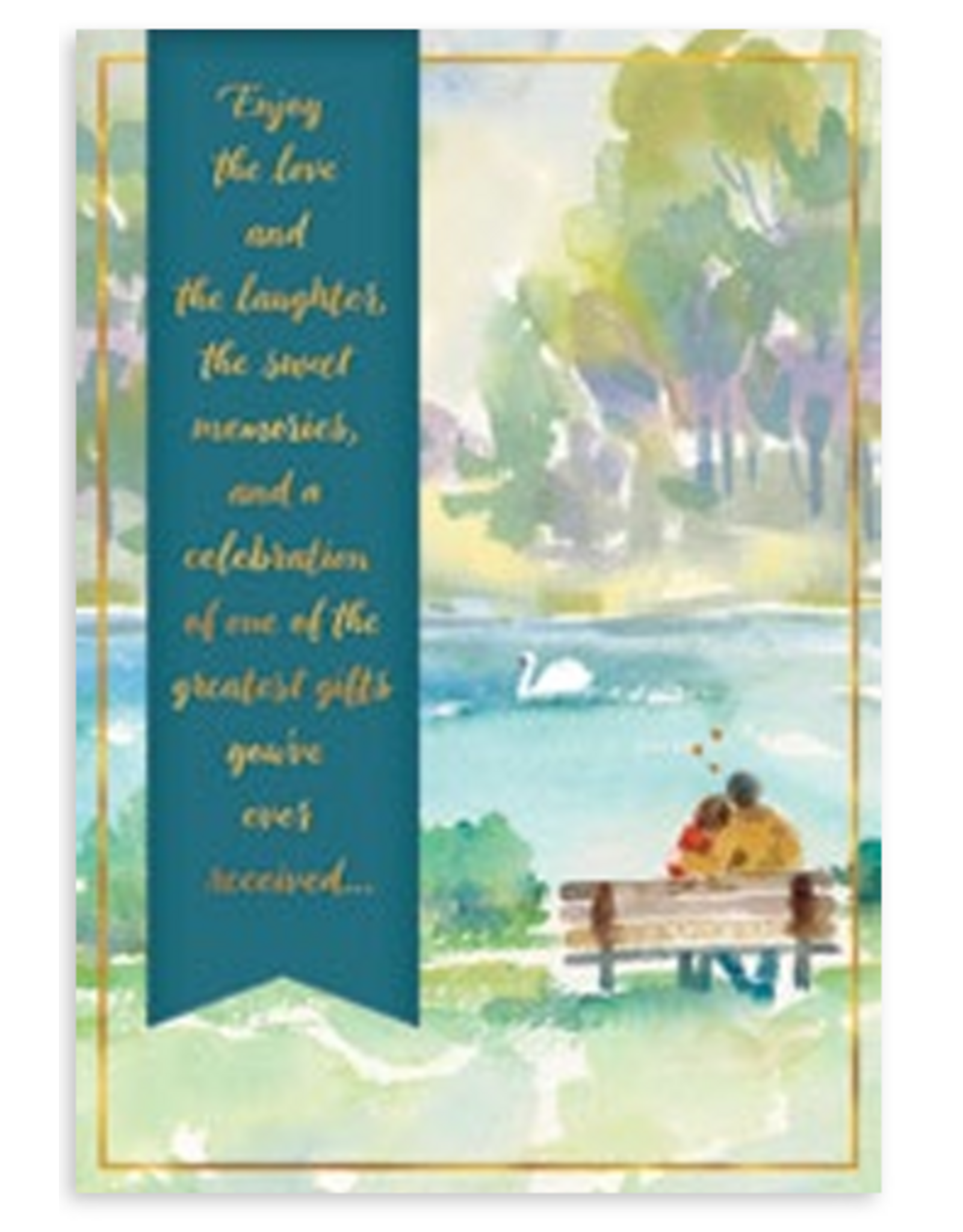 Dayspring Anniversary Card - Enjoying The Love