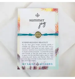 My Saint My Hero Bracelet - Summer Joy Blessing, Teal