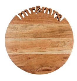Faithworks Cutting Board/Cheese Tray - Mr & Mrs